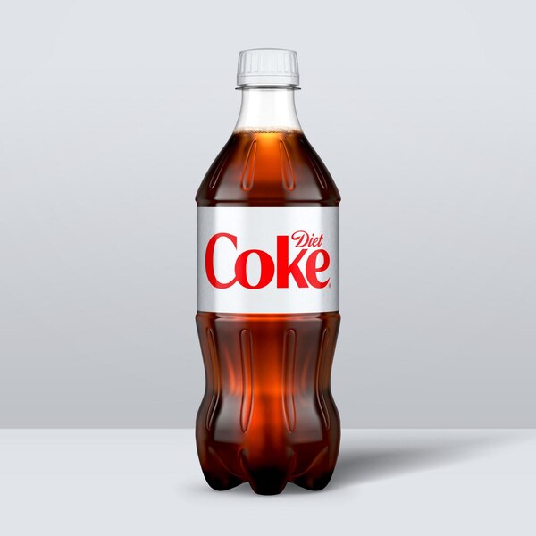 Diet Coke Soda Soft Drink, 20 oz
