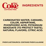 Diet Coke Caffeine-Free Bottle, 20 fl oz, thumbnail image