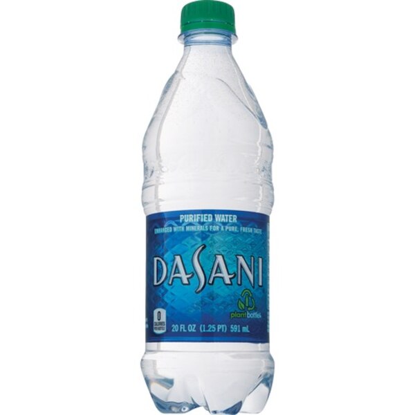Dasani Purified Water Bottle Enhanced With Minerals