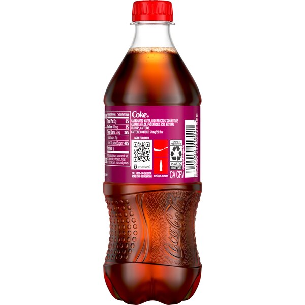 Coca-Cola Soft Drink, Cherry, 20 oz