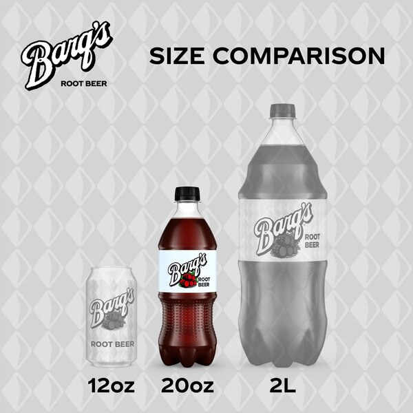 Barq's Root Beer Bottle, 20 fl oz