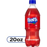 Fanta Strawberry Soda Bottle, 20 fl oz, thumbnail image