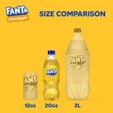 Fanta Pineapple Soda Bottle, 20 fl oz, thumbnail image