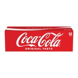 Coca-Cola Soda Soft Drink, 12 OZ Cans, 12 PK, thumbnail image