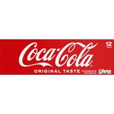 Coca-Cola Soda Soft Drink, 12 OZ Cans, 12 PK, thumbnail image