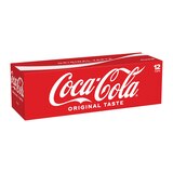 Coca-Cola Soda Soft Drink, 12 OZ Cans, 12 PK, thumbnail image