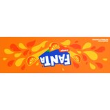Fanta Orange Soda Fruit Flavored Soft Drink, 12 OZ Cans , 12 PK, thumbnail image