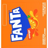 Fanta Orange Soda Fruit Flavored Soft Drink, 12 OZ Cans , 12 PK, thumbnail image