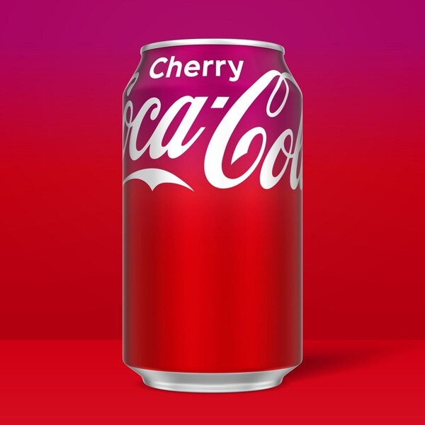 Coca-Cola Cherry Soda Soft Drink, 12 OZ Cans, 12 PK