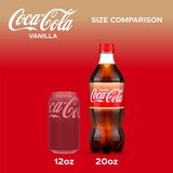 Coca-Cola Vanilla Soda Soft Drink, 20 OZ, thumbnail image