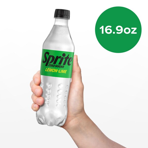 Sprite Zero Sugar Bottles, 16.9 fl oz, 6 Pack
