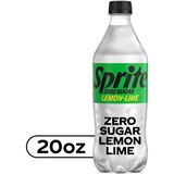 Sprite Zero Sugar Lemon Lime Diet Soda Pop Soft Drink, 20 oz, thumbnail image