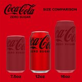 Coca-Cola Zero Sugar Fridge Pack Cans, 12 fl oz, 12 Pack, thumbnail image