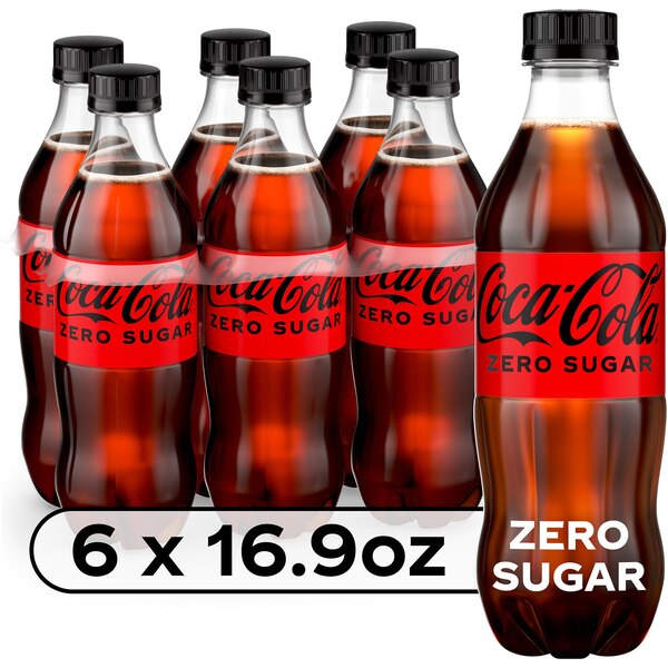 Coca-Cola, Coke Zero, 6 ct, 16.9 oz