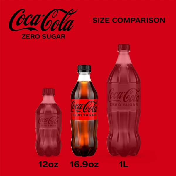 Coca-Cola, Coke Zero, 6 ct, 16.9 oz