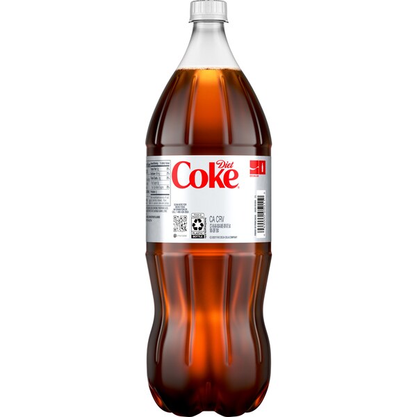 Diet Coke Soda Soft Drink, 67.6 OZ