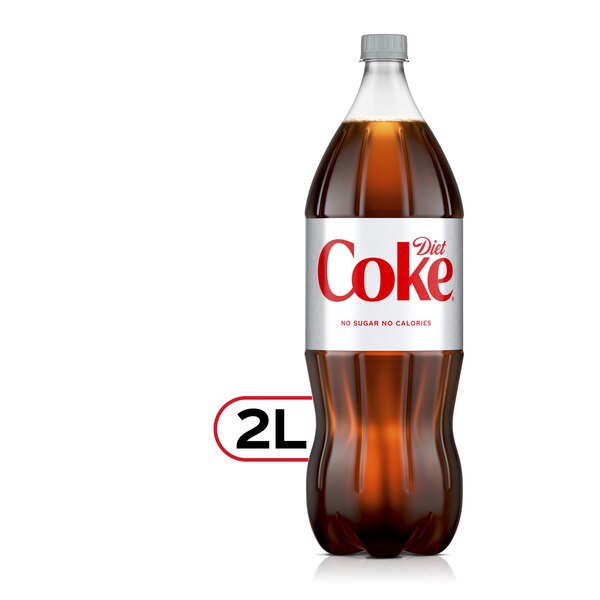 Diet Coke Soda Soft Drink, 67.6 OZ