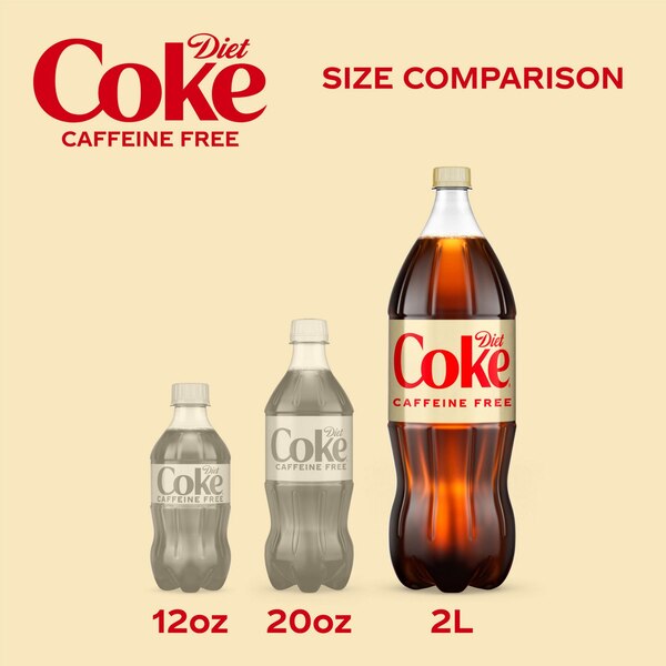 Diet Coke Caffeine-Free Bottle, 2 Liters