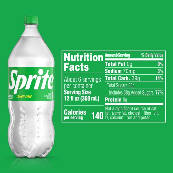 Sprite Bottle, 2 Liters