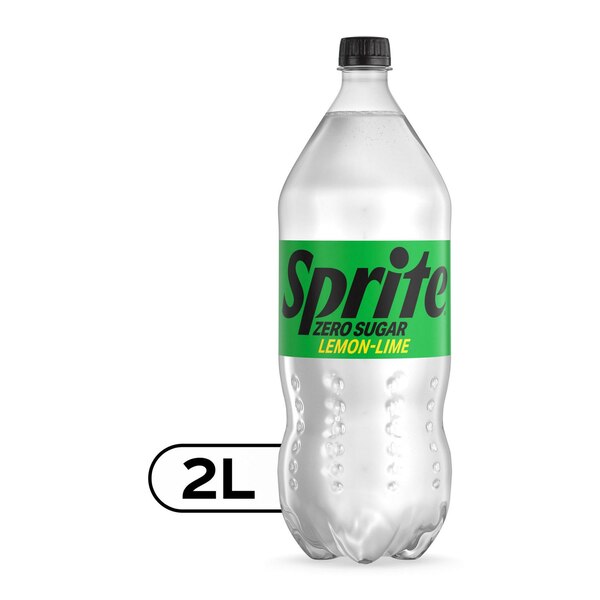 Sprite Zero Sugar Lemon Lime Diet Soda Pop Soft Drink, 67.6 OZ