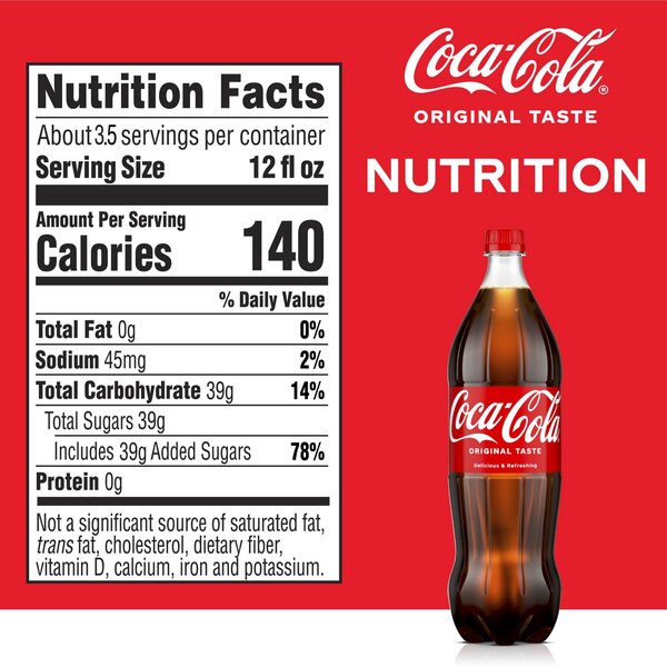 Coca-Cola Bottle, 1.25 Liters