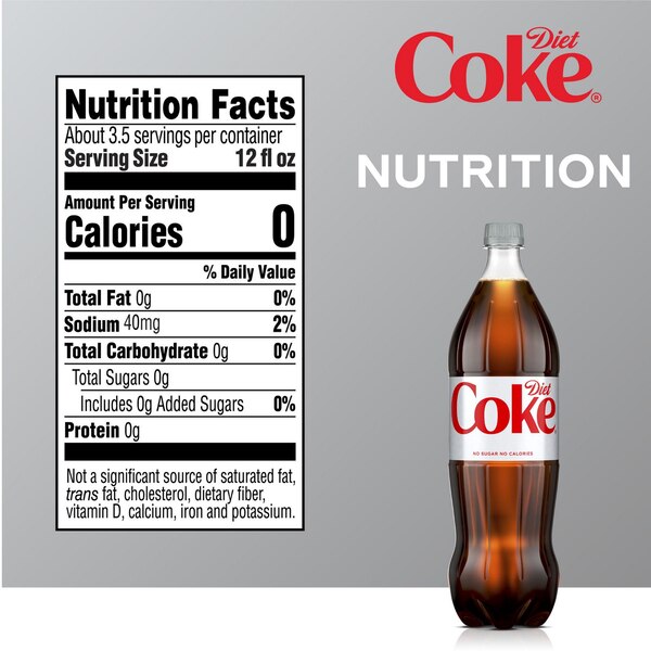 Diet Coke Bottle, 1.25 Liters