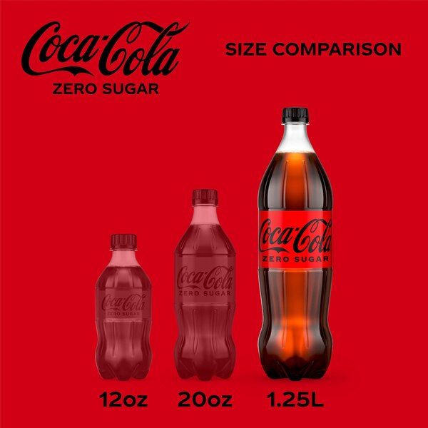 Coca-Cola, Zero Sugar, 6 ct, 16.9 oz