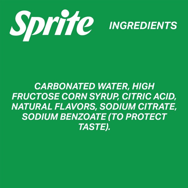 Sprite Lemon Lime Soda Soft Drink, 42.2 OZ