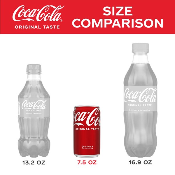 Coca-Cola Cans, 7.5 fl oz, 6 Pack