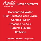 Coca-Cola Cans, 7.5 fl oz, 6 Pack, thumbnail image