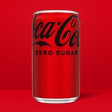 Coke Zero Sugar Diet Soda Soft Drink, 7.5 OZ Cans, 6 PK, thumbnail image