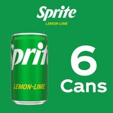 Sprite Cans, 7.5 fl oz, 6 Pack, thumbnail image