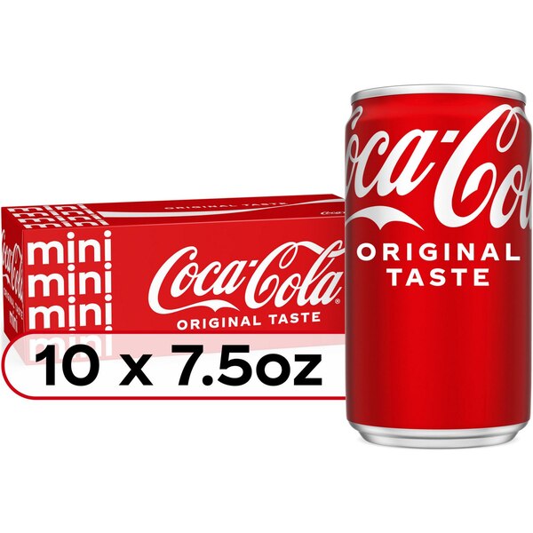Coca-Cola, Fridge Pack Cans, 10 ct, 7.5 fl oz
