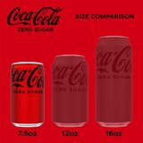 Coca-Cola, Coke Zero, Mini Cans, 10 ct, 7.5 oz, thumbnail image