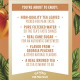 Gold Peak Peach Flavored Iced Tea Drink, 18.5 fl oz, thumbnail image