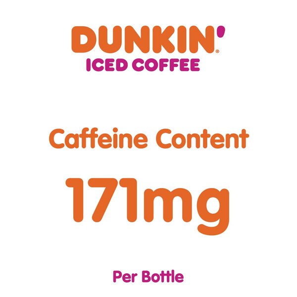 Dunkin' Original Iced Coffee Bottle, 13.7 OZ
