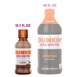 Dunkin' Donuts Mocha Iced Coffee Bottle, 13.7 fl oz, thumbnail image 4 of 4