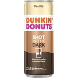 Dunkin' Donuts Shot in the Dark Vanilla Iced Coffee Espresso Drink,  8.1 fl oz, thumbnail image