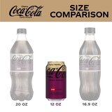 Cherry Vanilla Coke Zero Sugar, Cherry Vanilla Flavored Coca-Cola Diet Soda Pop Soft Drink, 12 fl oz, 12 Pack, thumbnail image