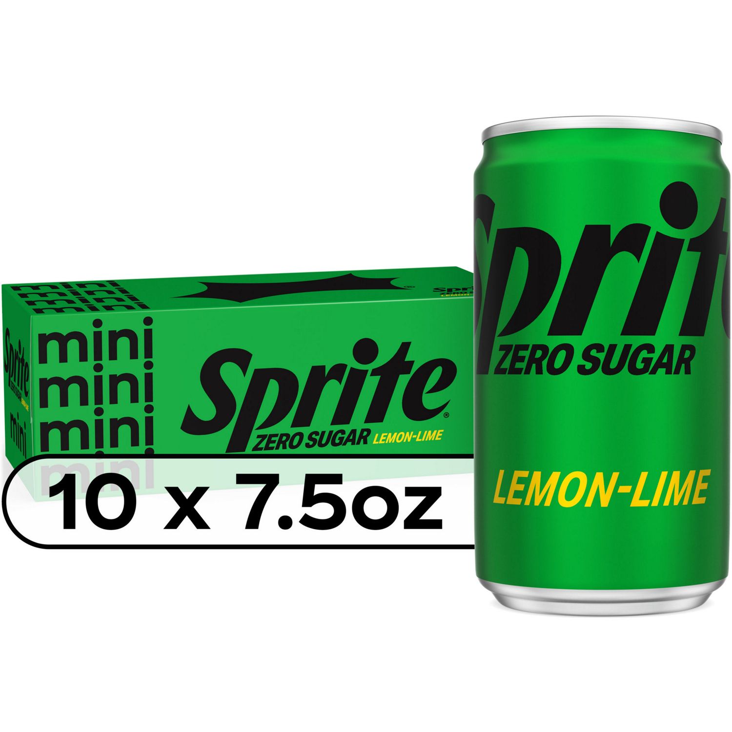 Sprite, Zero Sugar Fridge Pack Cans, 10 ct, 7.5 fl oz