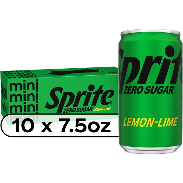 Sprite, Zero Sugar Fridge Pack Cans, 10 ct, 7.5 fl oz