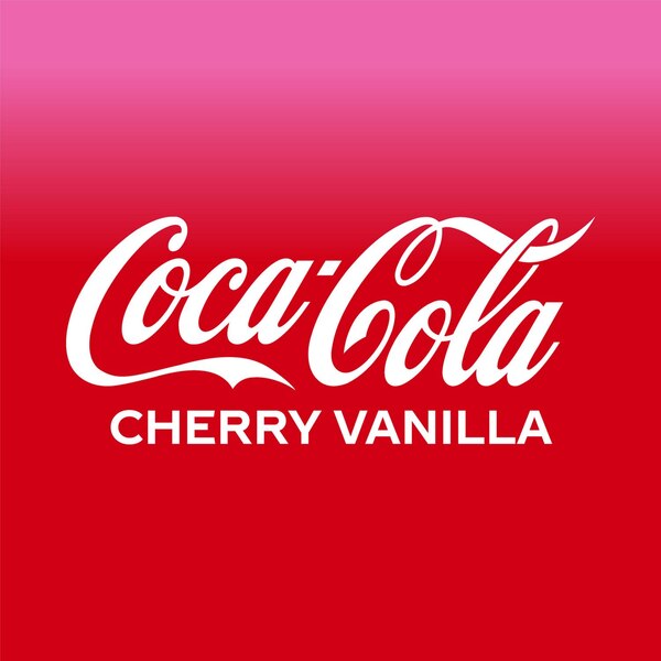 Cherry Vanilla Coke, Cherry Vanilla Flavored Coca-Cola Soda Pop Soft Drink, 20 OZ