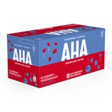 AHA Sparkling Flavored Water, 12 OZ Cans, 8 PK, thumbnail image