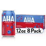 AHA Sparkling Flavored Water, 12 OZ Cans, 8 PK, thumbnail image 4 of 4