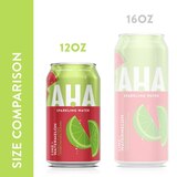AHA Sparkling Flavored Water, 12 OZ Cans, 8 PK, thumbnail image