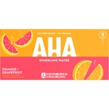 AHA Sparkling Flavored Water, 12 OZ Cans, 8 PK, thumbnail image