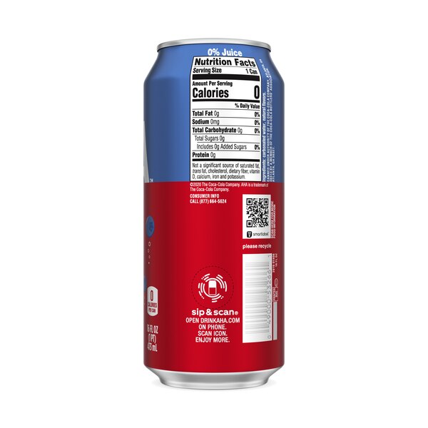 AHA Sparkling Flavored Water, 16 OZ
