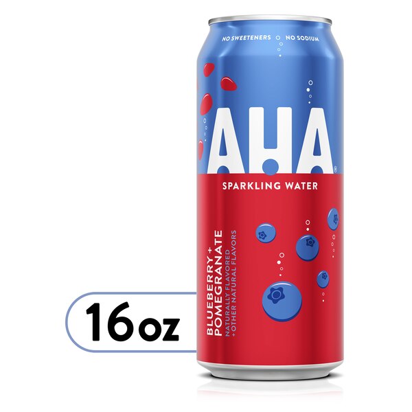AHA Sparkling Flavored Water, 16 OZ