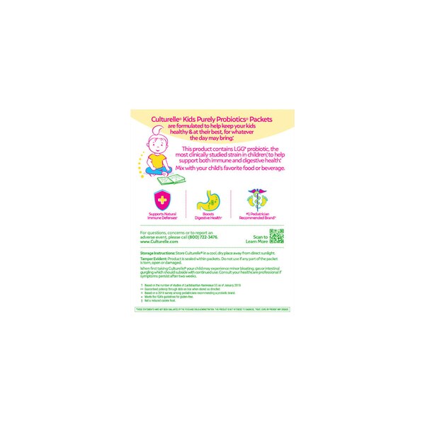Culturelle Kids Purely Probiotics Packets