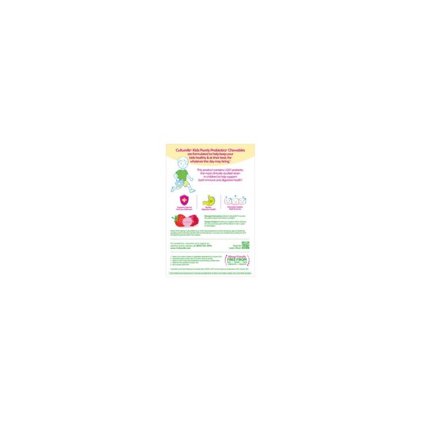 Culturelle Kids Daily Probiotic Chewable Tablets